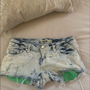 Zanadi tie dye shorts